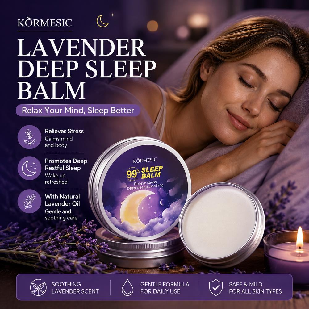 Lavender Oil - Bálsamo de lavanda para un sueño