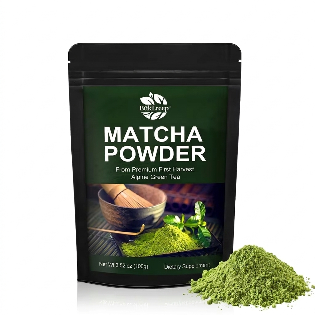 Herbal Tea - Matcha en Polvo, Estimulante Natural de