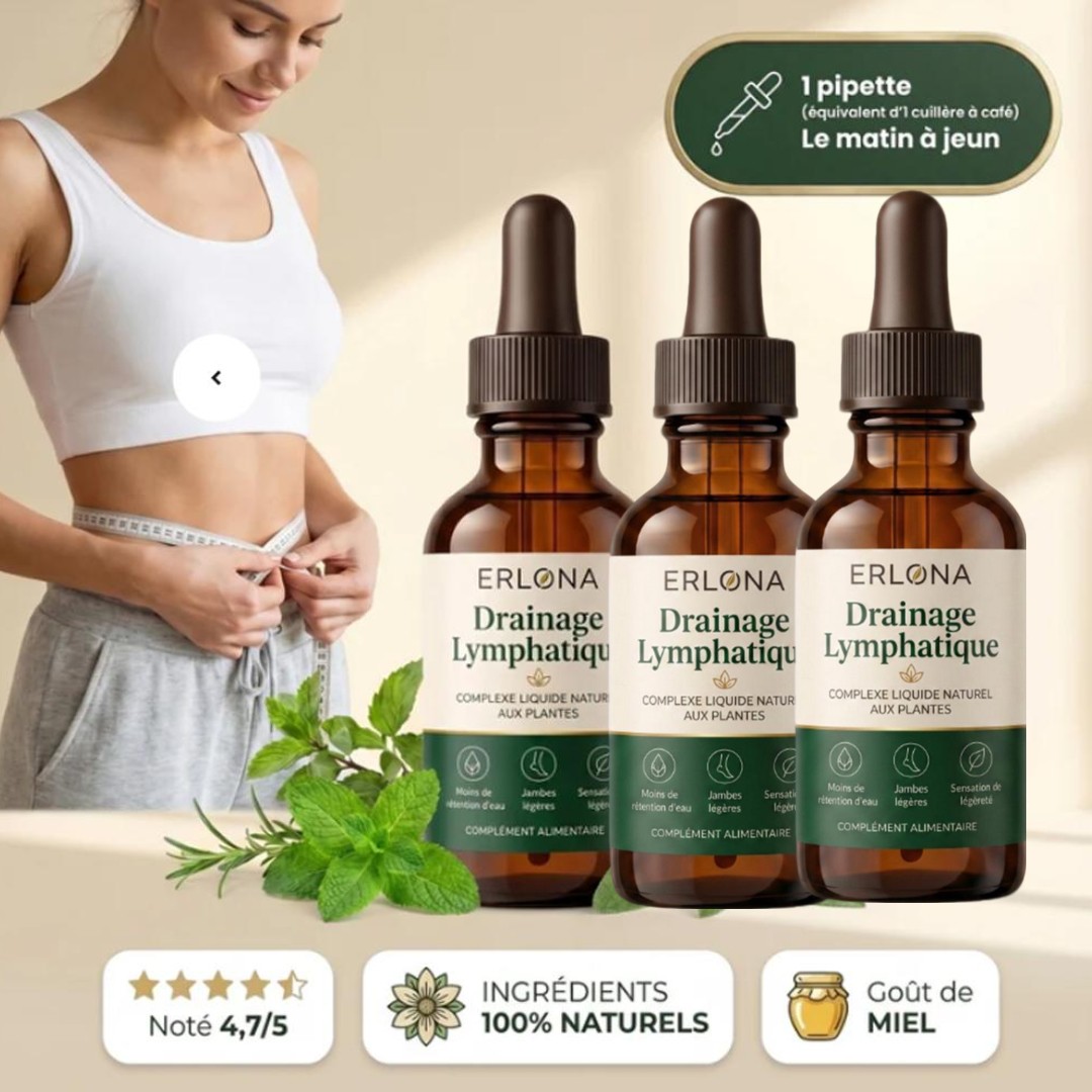 Herbal Tincture - Gotas de Drenaje Linfático a Base