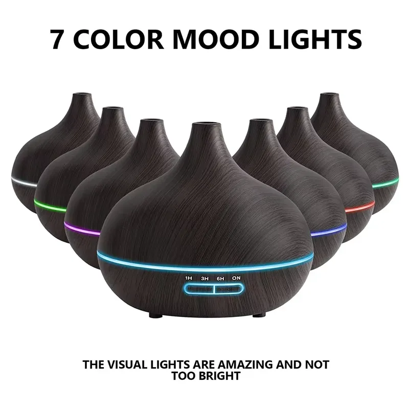 Difusor de Aroma USB de 550 ml - Essential Oils reseña y precio