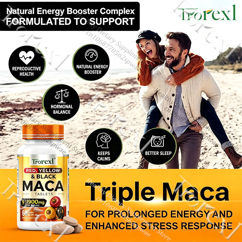 Tabletas de Raíz de Maca Natur - Herbal Supplement reseña y precio