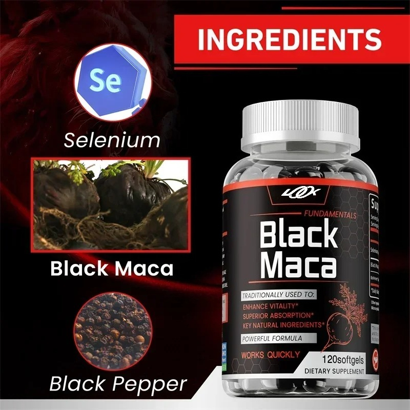 Suplemento de Maca Negra - con - Herbal Supplement reseña y precio