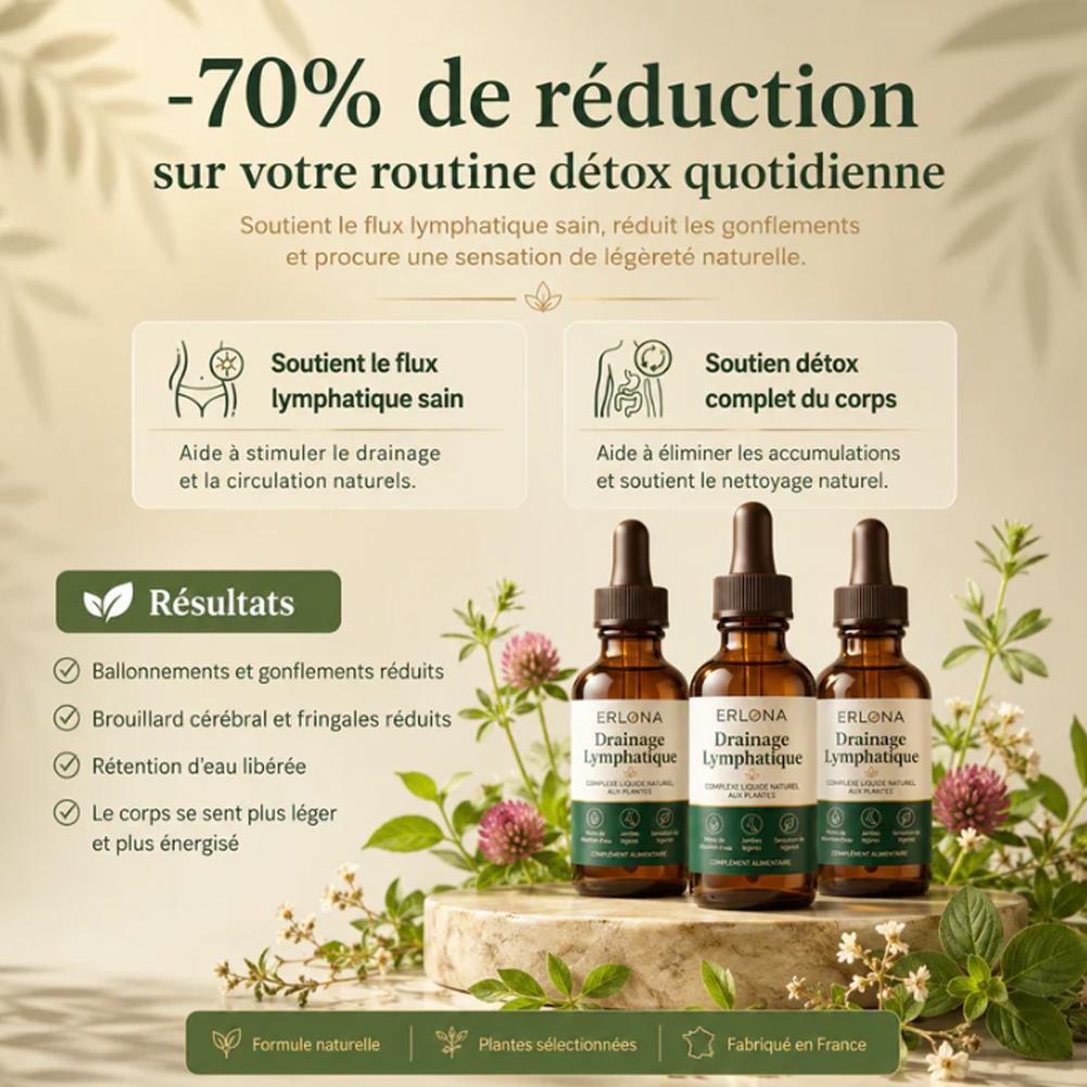 Gotas de Drenaje Linfático a B - Herbal Tincture reseña y precio