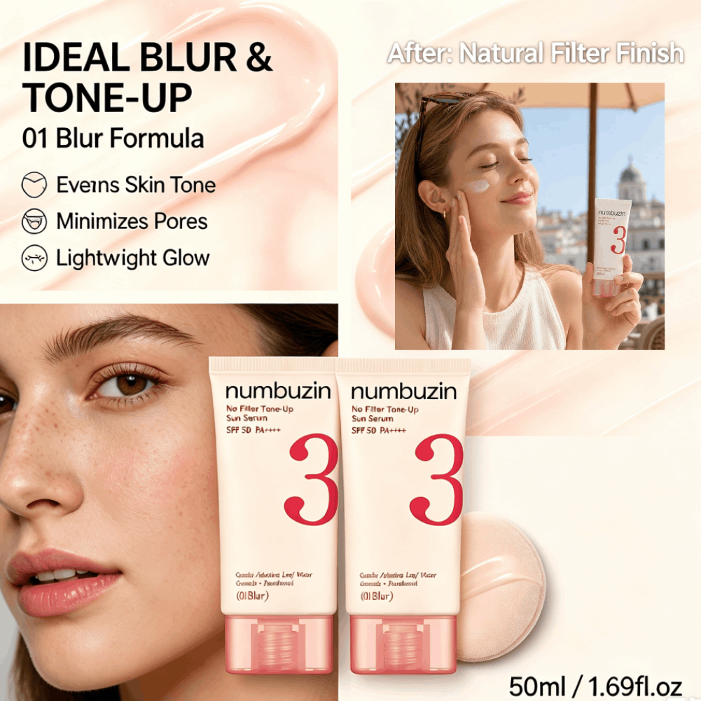 Numbuzin 3 Sun Serum SPF50+ Ce - Echinacea reseña y precio