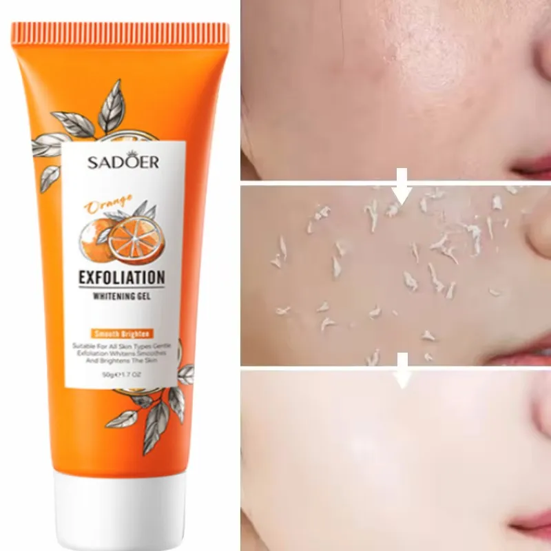 Gel exfoliante de color naranj - Echinacea reseña y precio