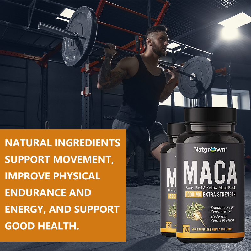 Cápsulas de raíz de Maca (negr - Herbal Supplement reseña y precio