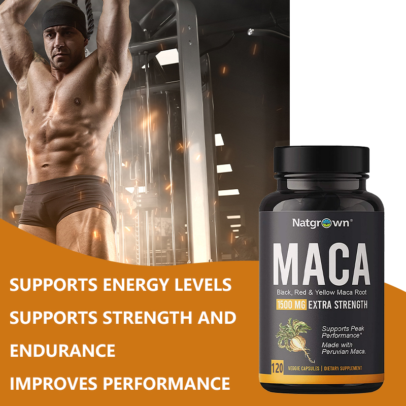 Cápsulas de raíz de Maca (negr - Herbal Supplement reseña y precio