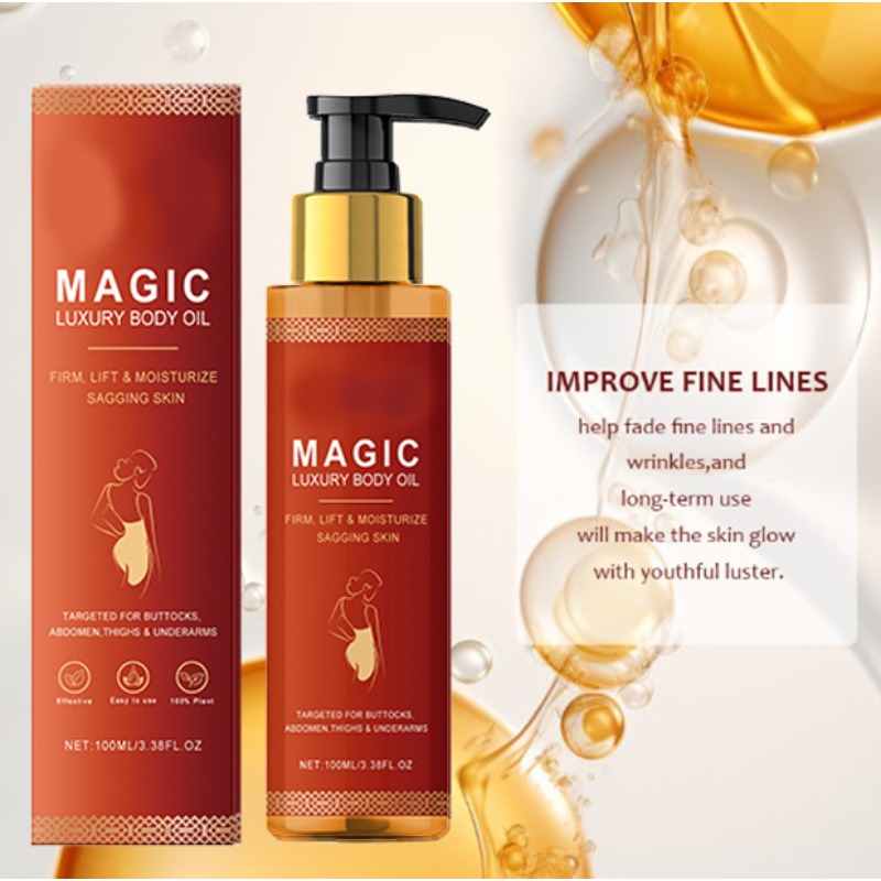 Aceite corporal mágico de lujo - Ginger Tea reseña y precio